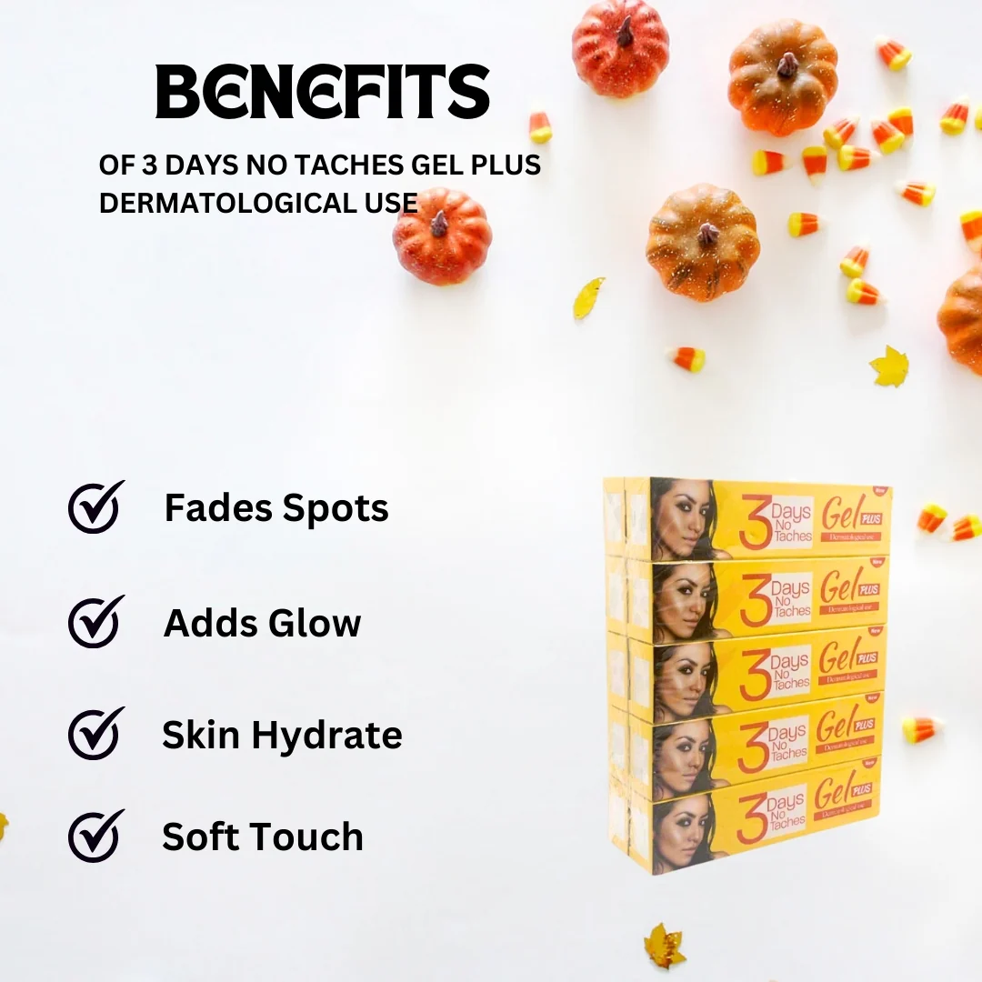 3 Days No Taches Gel Plus Dermatological Use Pack 10 - Image 2