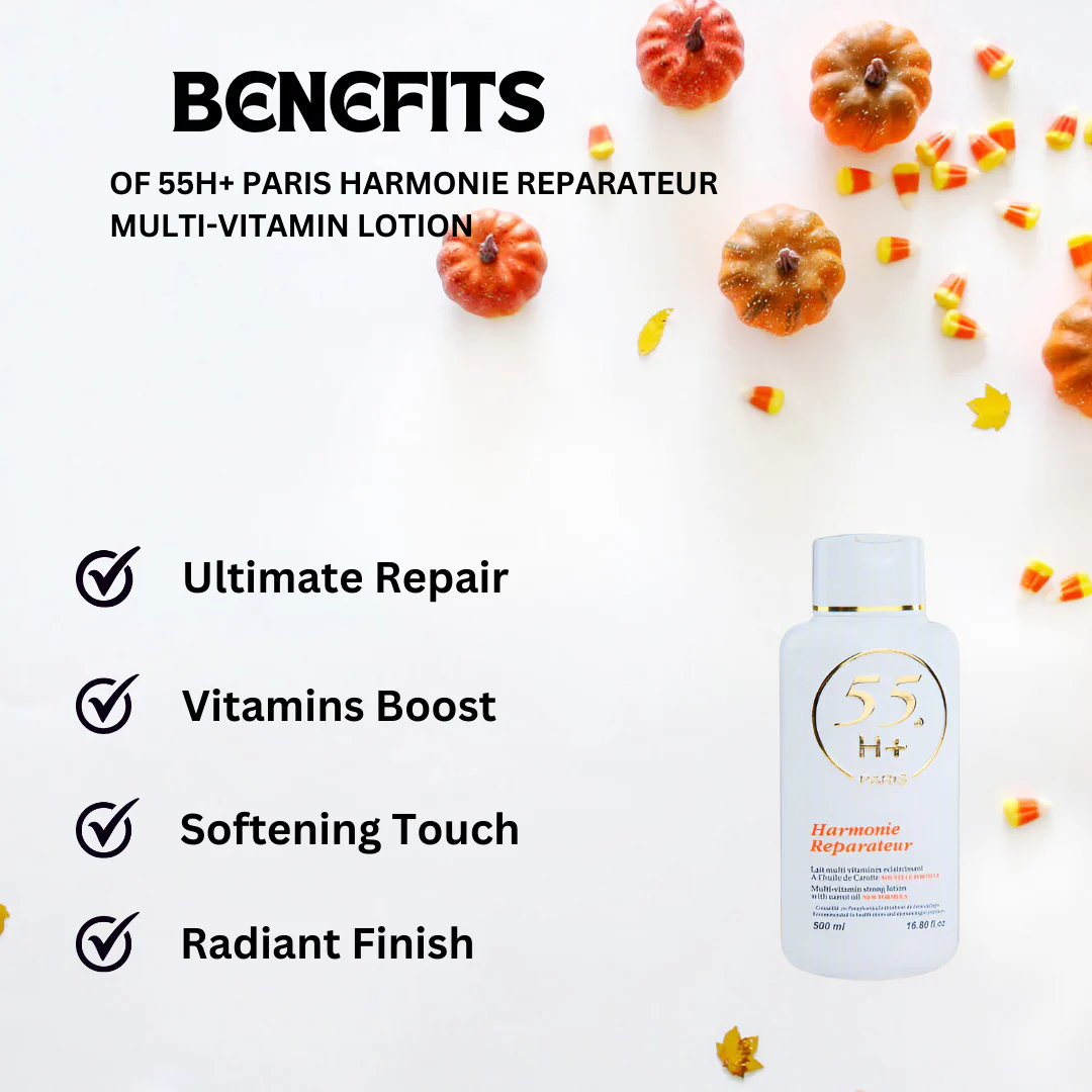 55H+ Paris Harmonie Reparateur Multi-Vitamin Lotion 16.8 oz - Image 2