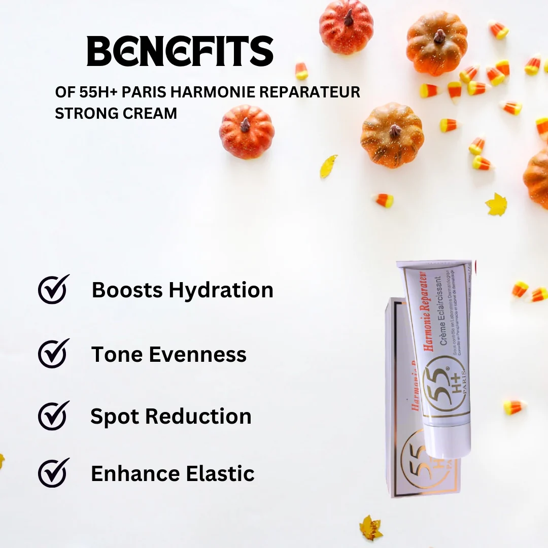 55H+ Paris Harmonie Reparateur Strong Cream 1.7oz - Image 2