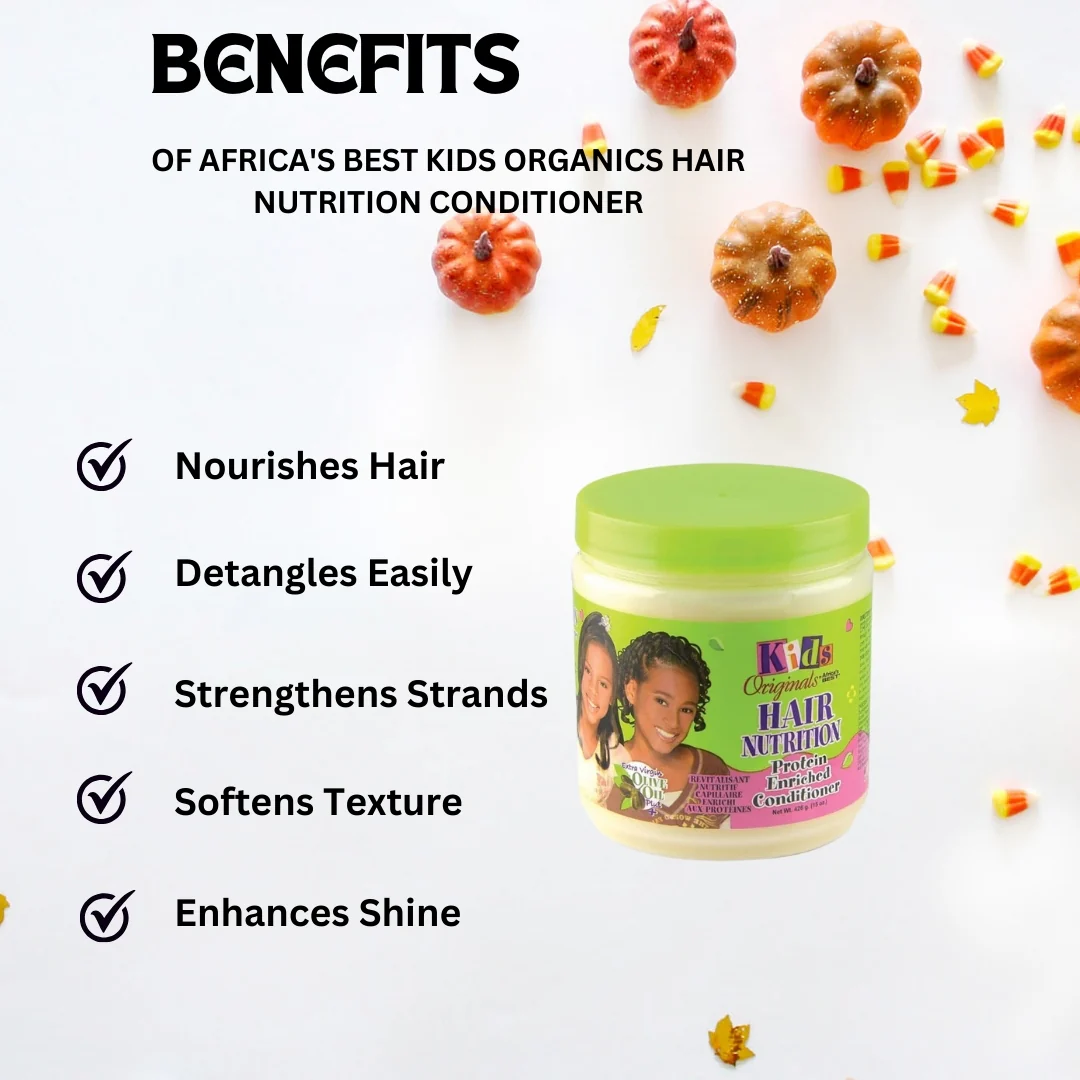 Africa's Best Kids Organics Hair Nutrition Conditioner 15 oz - Image 2