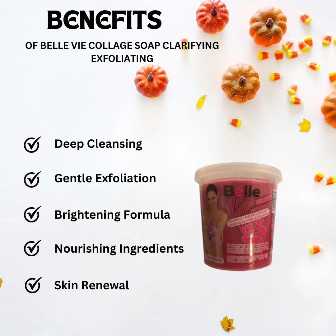 Belle Vie Collage Soap Clarifying Exfoliating 670g - Image 2