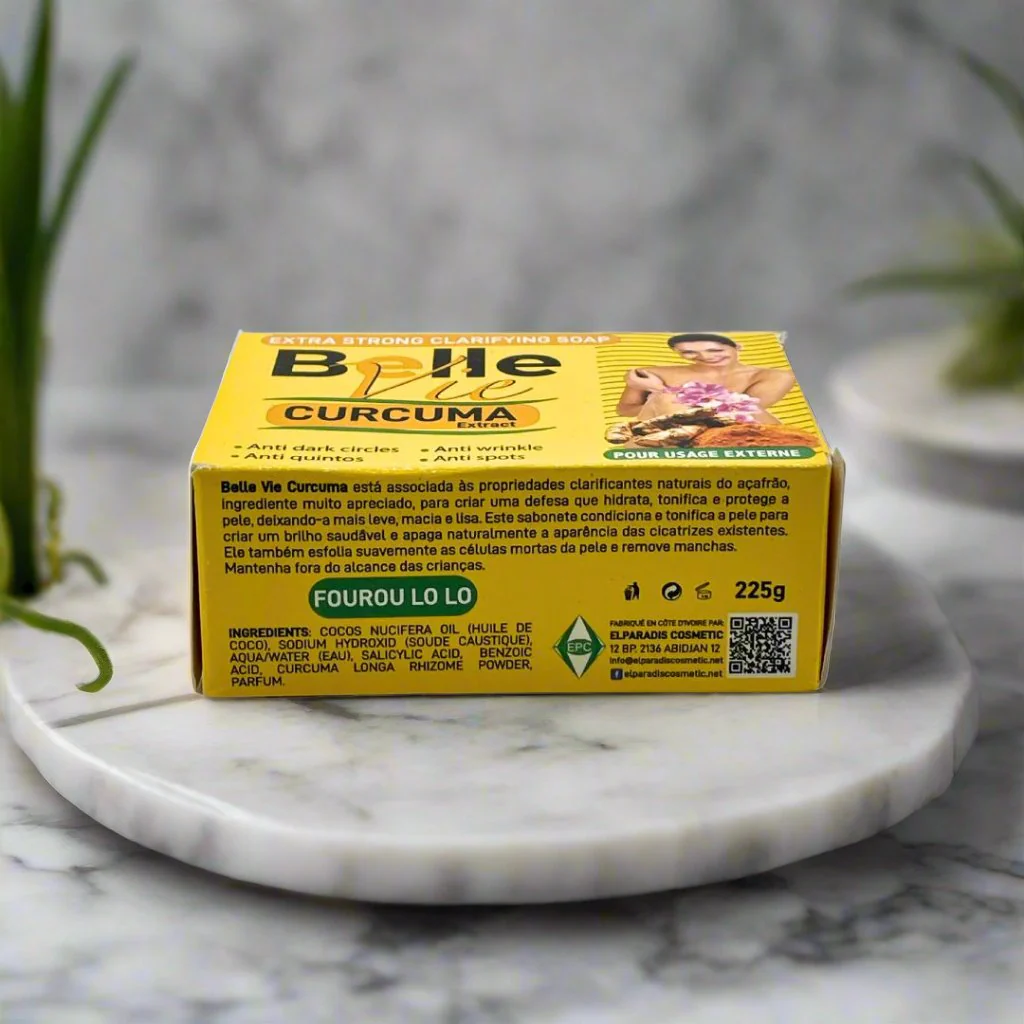 Bellevie Extra Strong Clarifying Soap Curcuma Extract 225g - Image 4