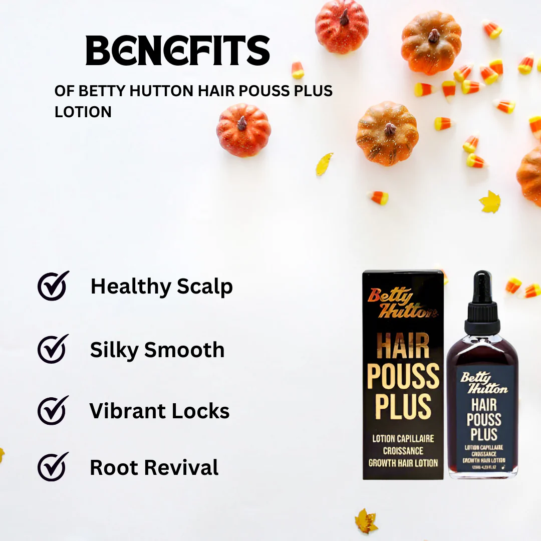 Betty Hutton Hair Pouss Plus Lotion 125 ml /4fl oz - Image 2
