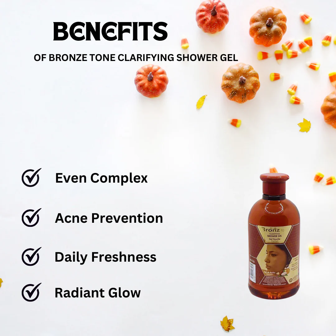 Bronze Tone clarifying Shower Gel 475ml - Image 4
