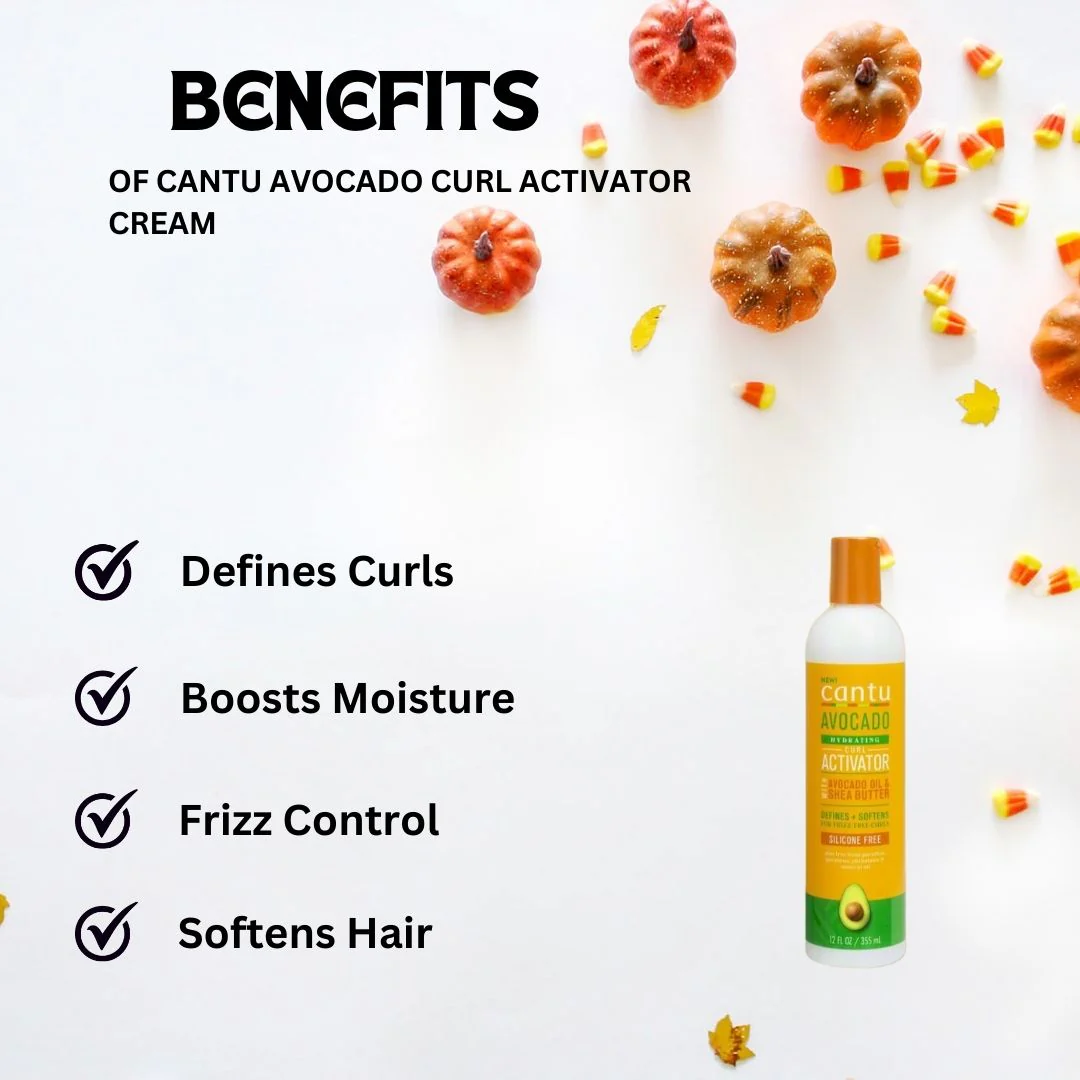 Cantu Avocado Curl Activator Cream 12oz - Image 2