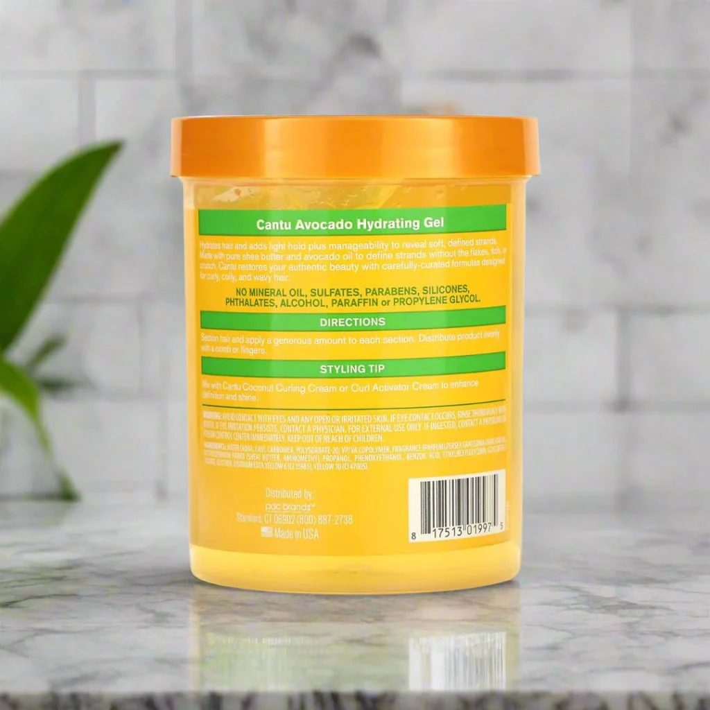 Cantu Avocado Styling Gel 18.5oz - Image 2