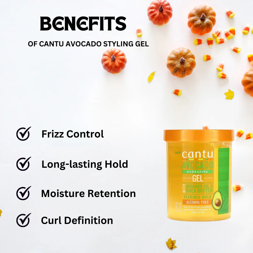 Cantu Avocado Styling Gel 18.5oz - Image 3