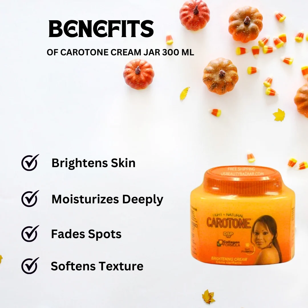 Carotone Cream Jar 300 ml - Image 2