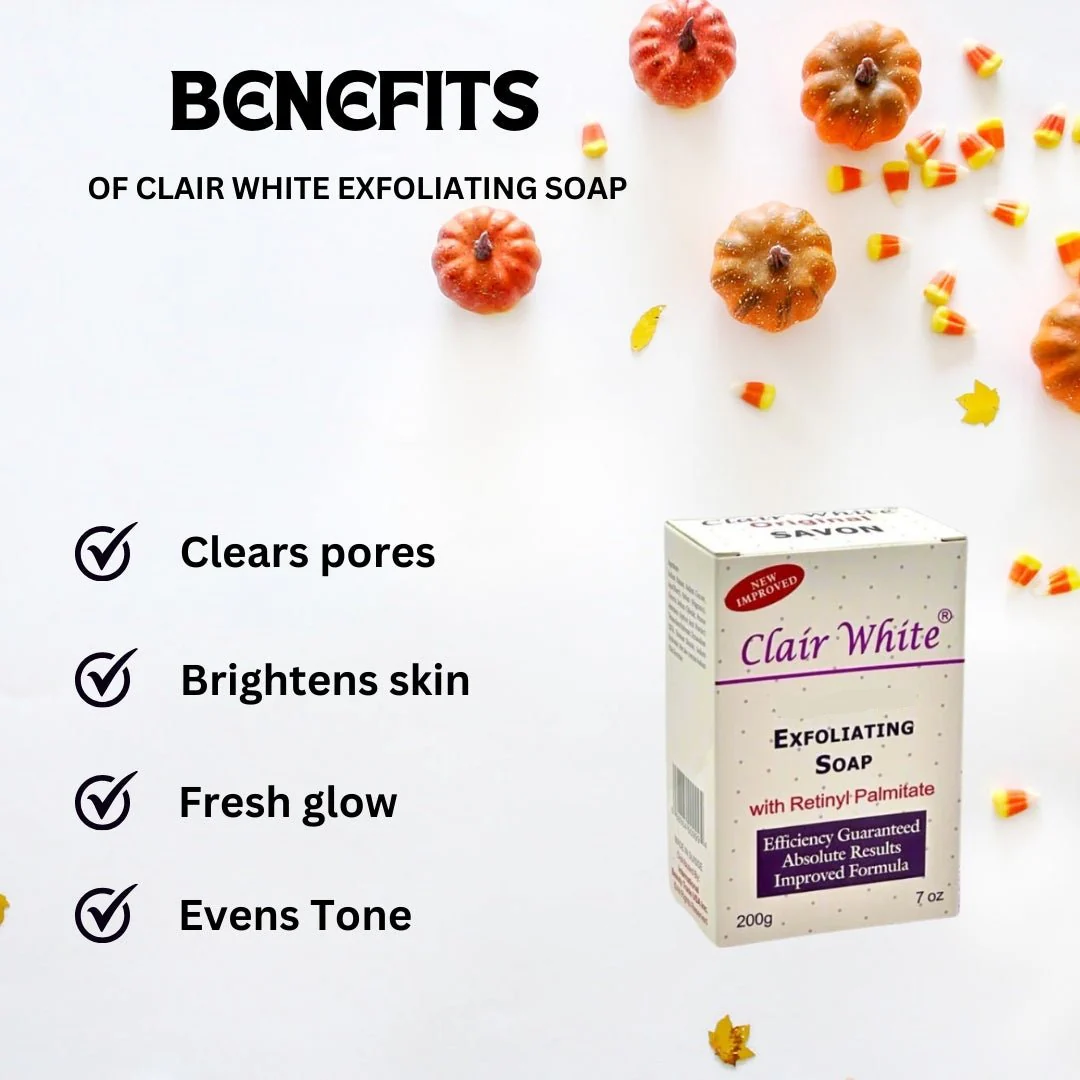 Clair White Exfoliating Soap 7 oz - Image 4