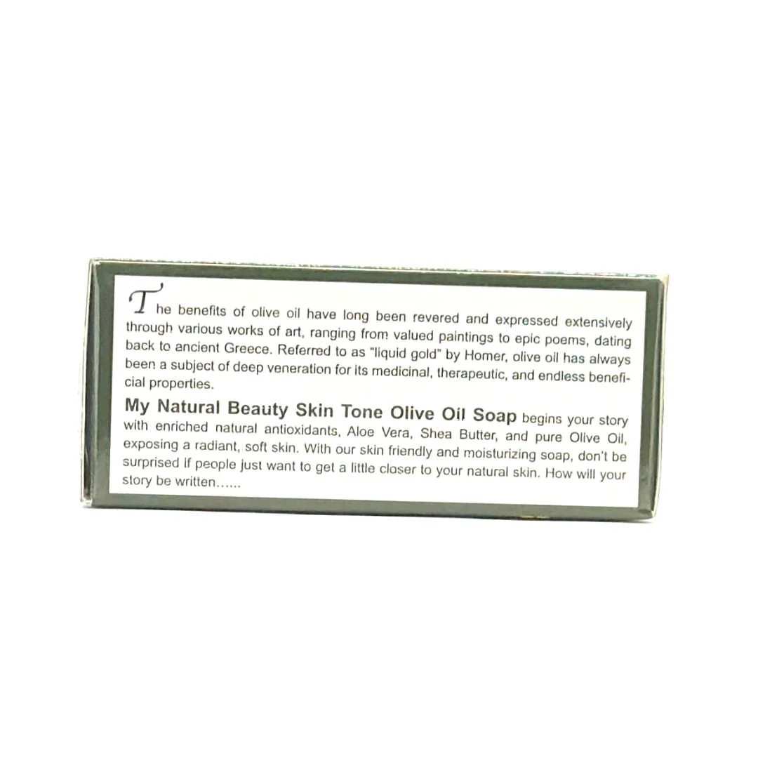 Clear Essence My Natural Beauty Skin Tone Olive Oil Soap 6.1oz 101DELETE - Image 4