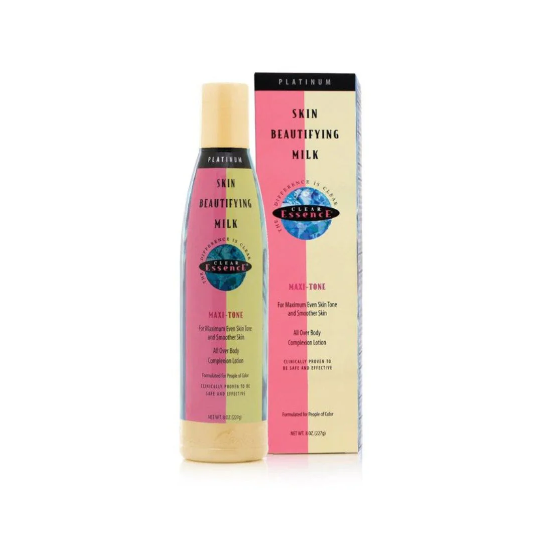 Clear Essence Platinum Line Maxi-Tone Skin Beautifying Milk 8 oz
