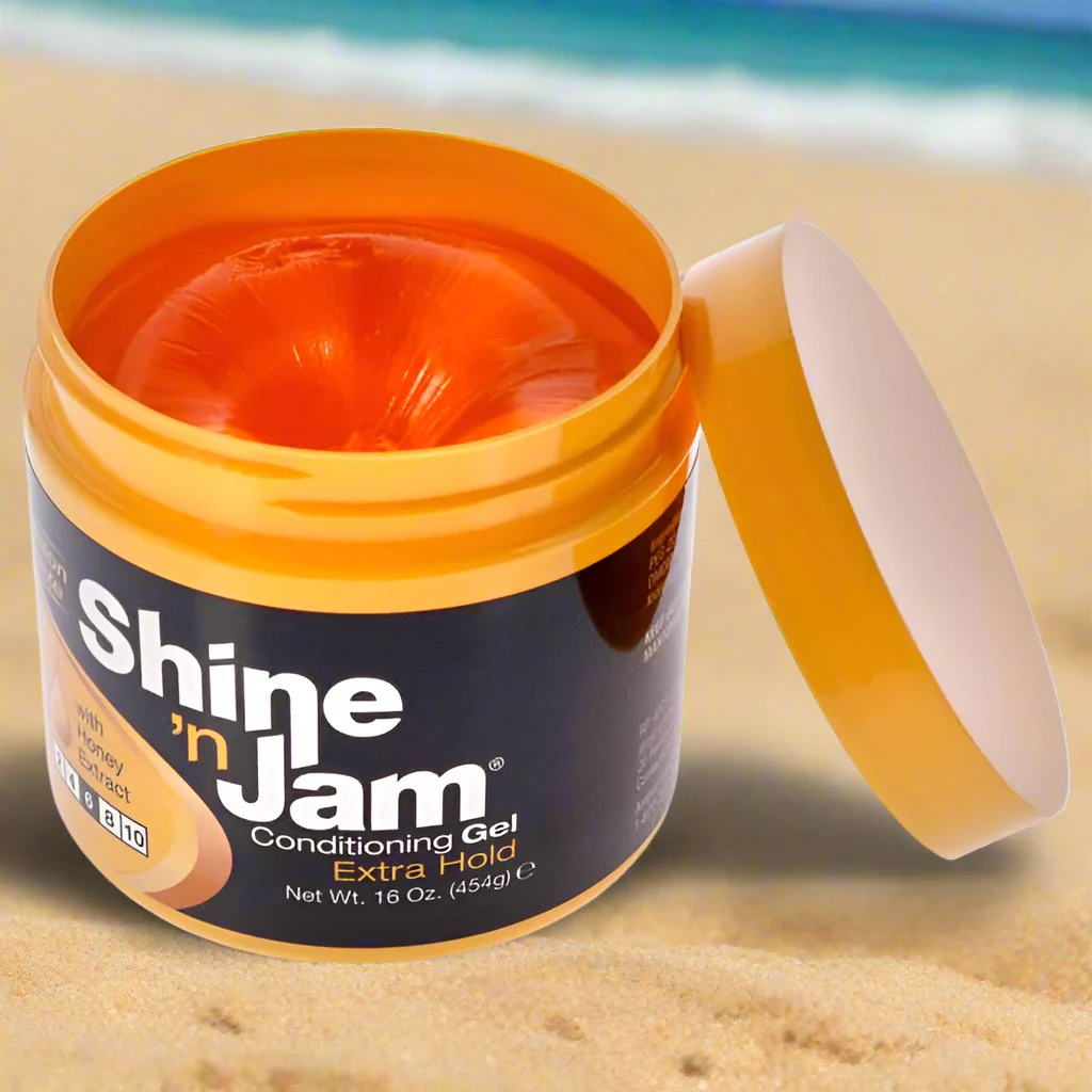 Ampro Shine N Jam Conditioning Gel Extra Hold 16 oz - Image 2