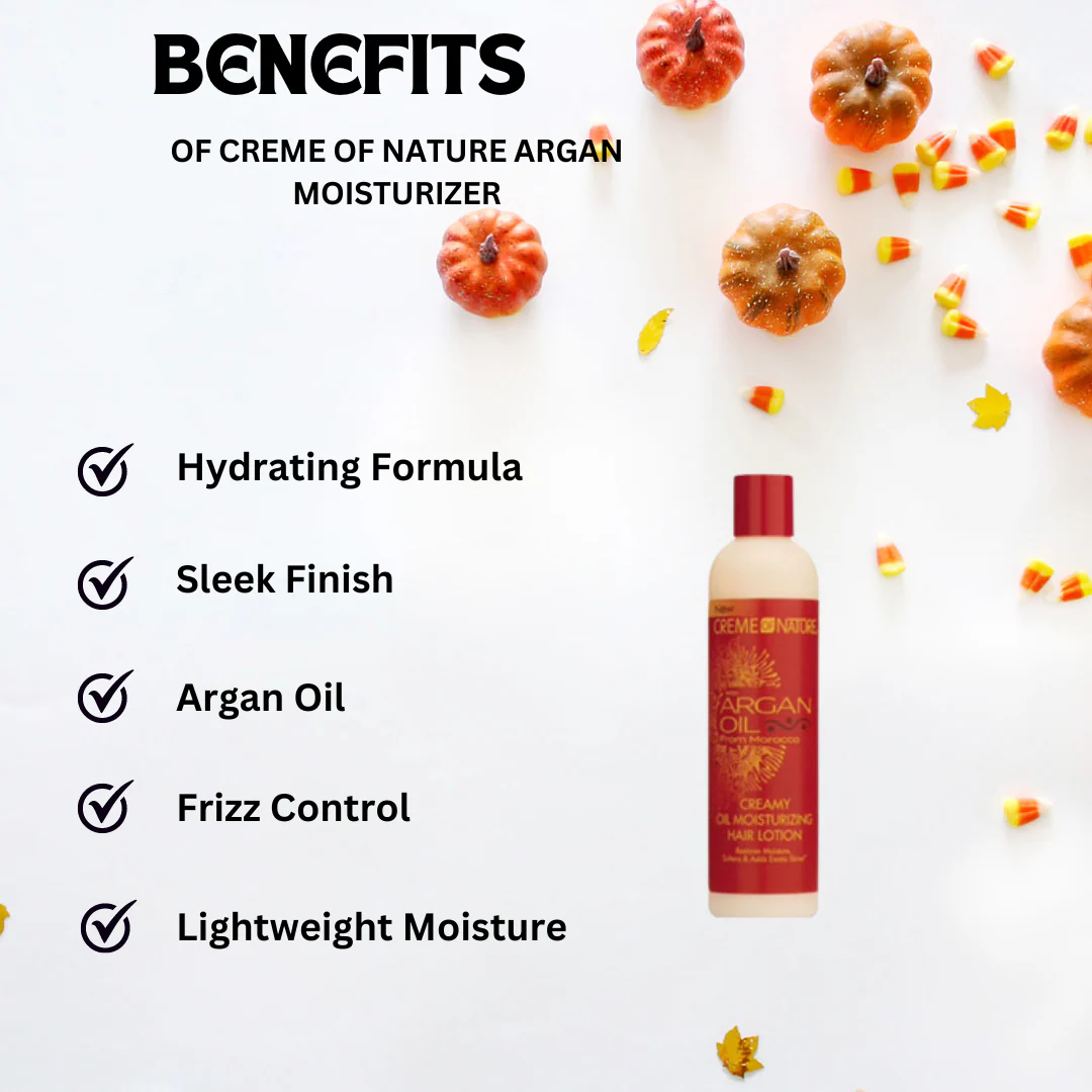 Creme Of Nature Argan Oil Moisturizer 8.45 oz - Image 2