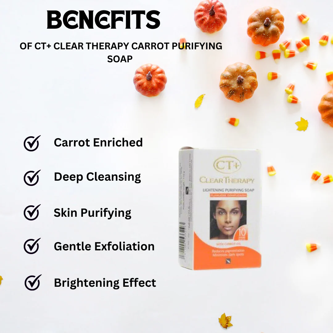 CT+ Clear Therapy Carrot Purifying Soap 5.8 oz - Image 2