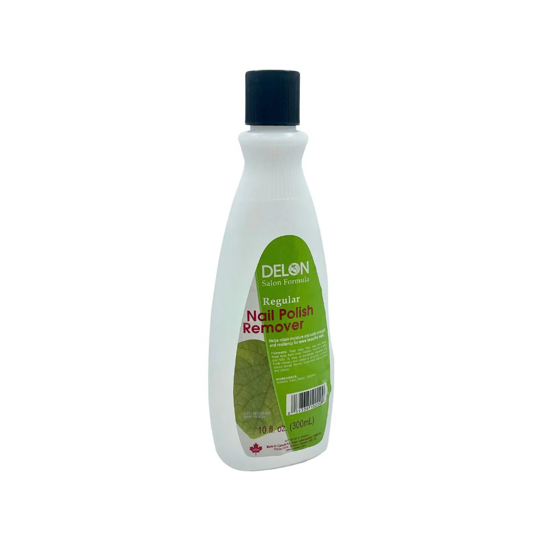 Delon Nail Polish Remover, Regular, Proffesional Salon Formula 10oz - Image 2