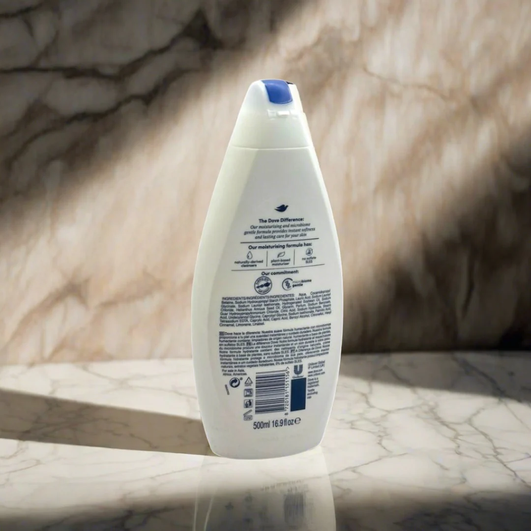 Dove Deeply Nourishing Body Wash, 16.9oz / 500 ml - Image 2