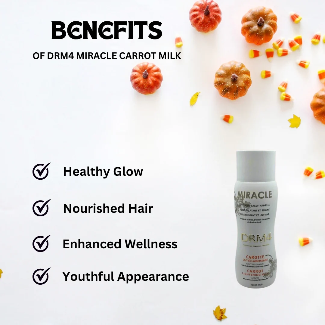 DRM4 MIRACLE Carrot Milk 500 ML - Image 3