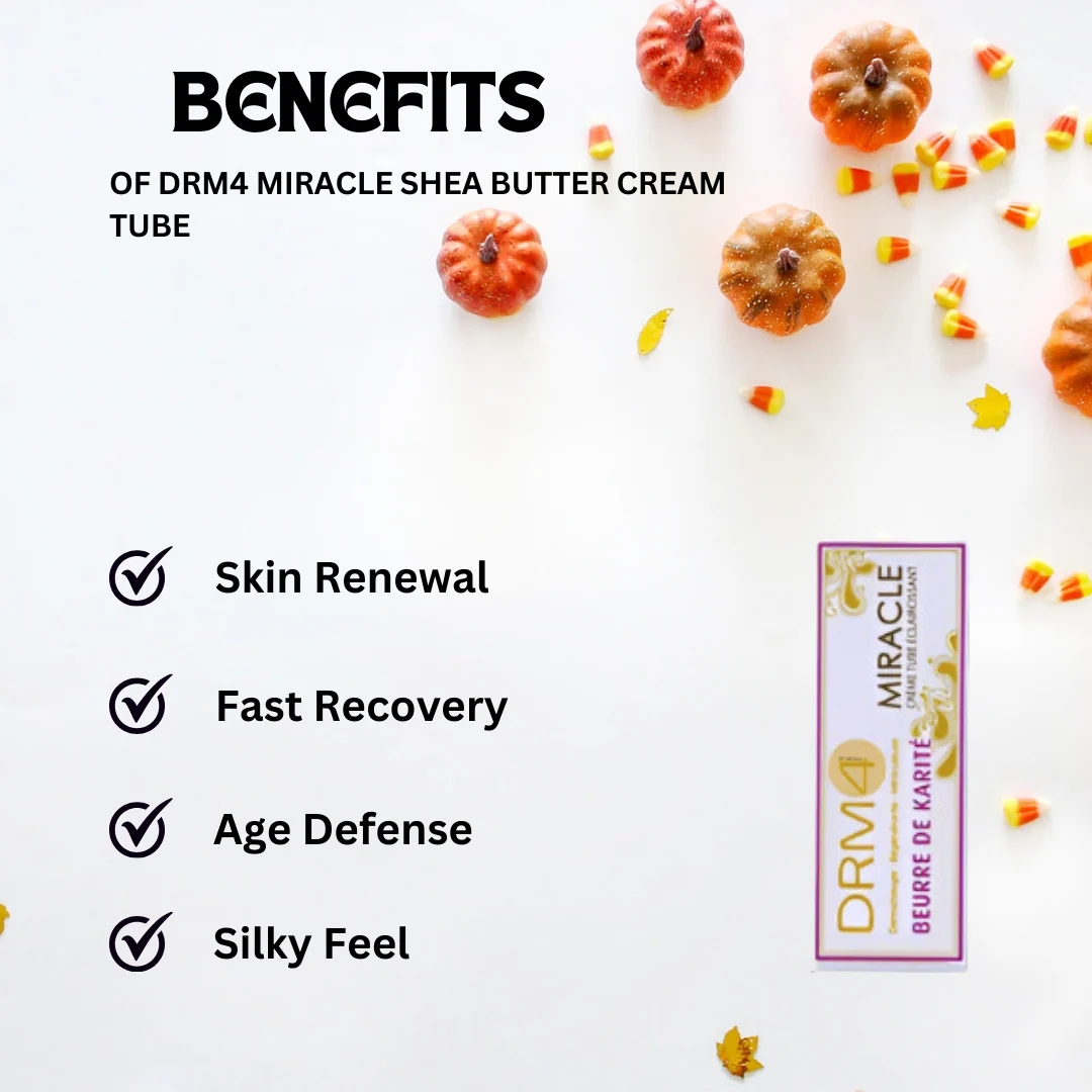 DRM4 MIRACLE Shea Butter Cream Tube 1.7oz - Image 2