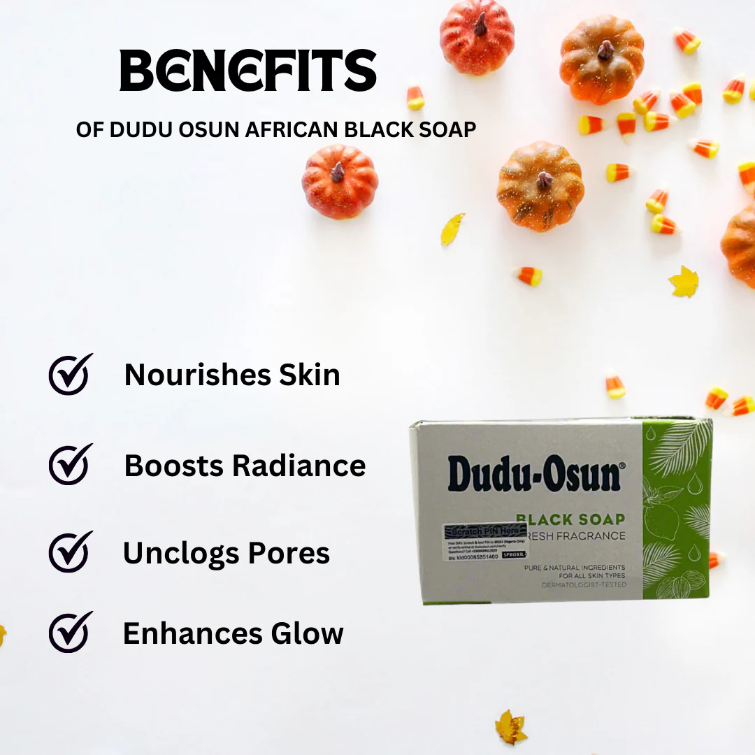 Dudu Osun African Black Soap- Pack of 12 - Image 4