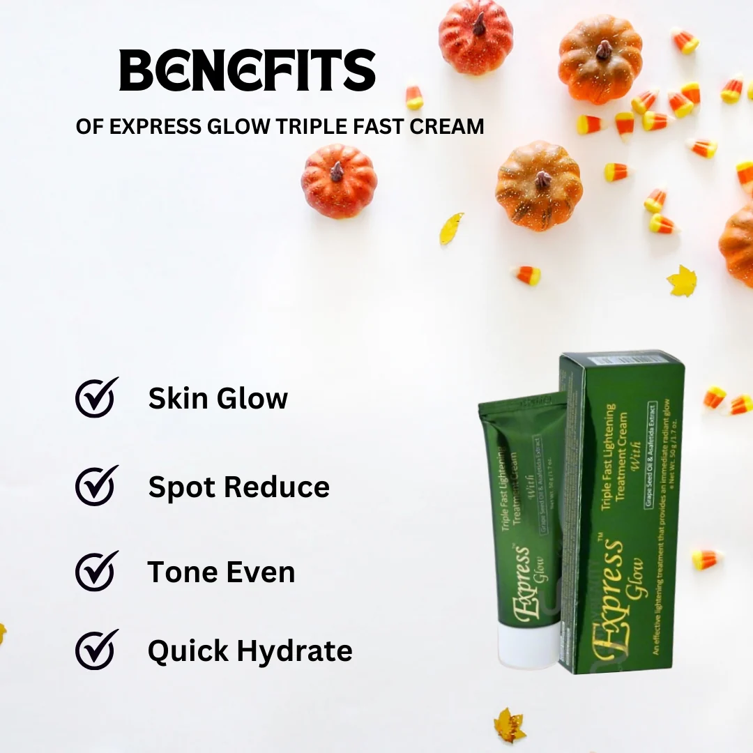 Express Glow Triple Fast Cream 1.7 oz - Image 2