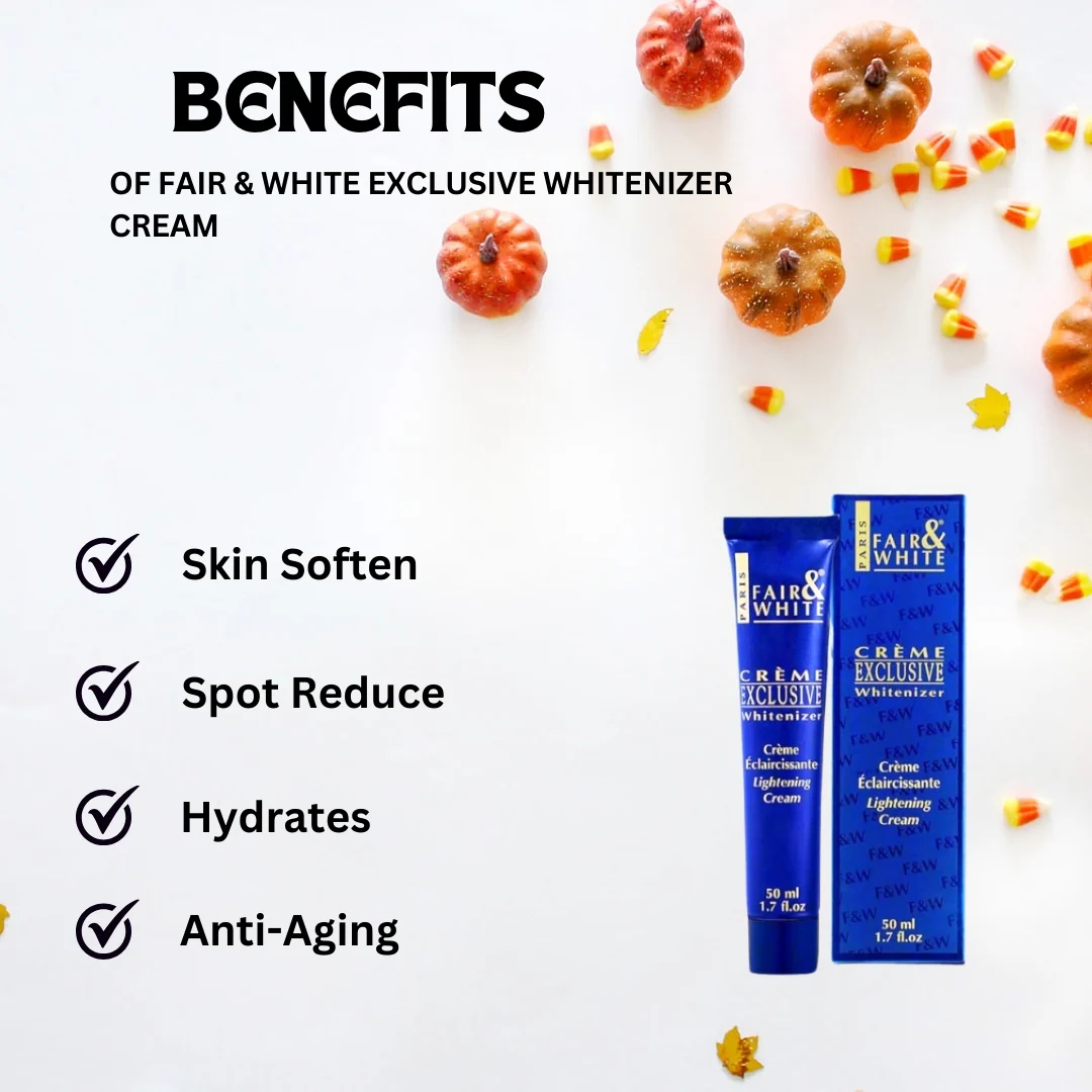 Fair & White Exclusive Whitenizer  Cream 1.7 oz - Image 2