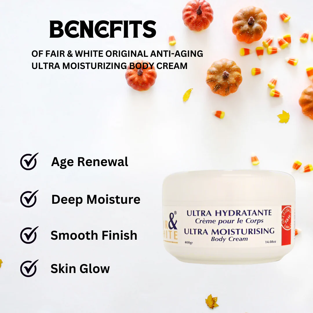 Fair & White Original Ultra Moisturizing Body Cream 400ml - Image 2