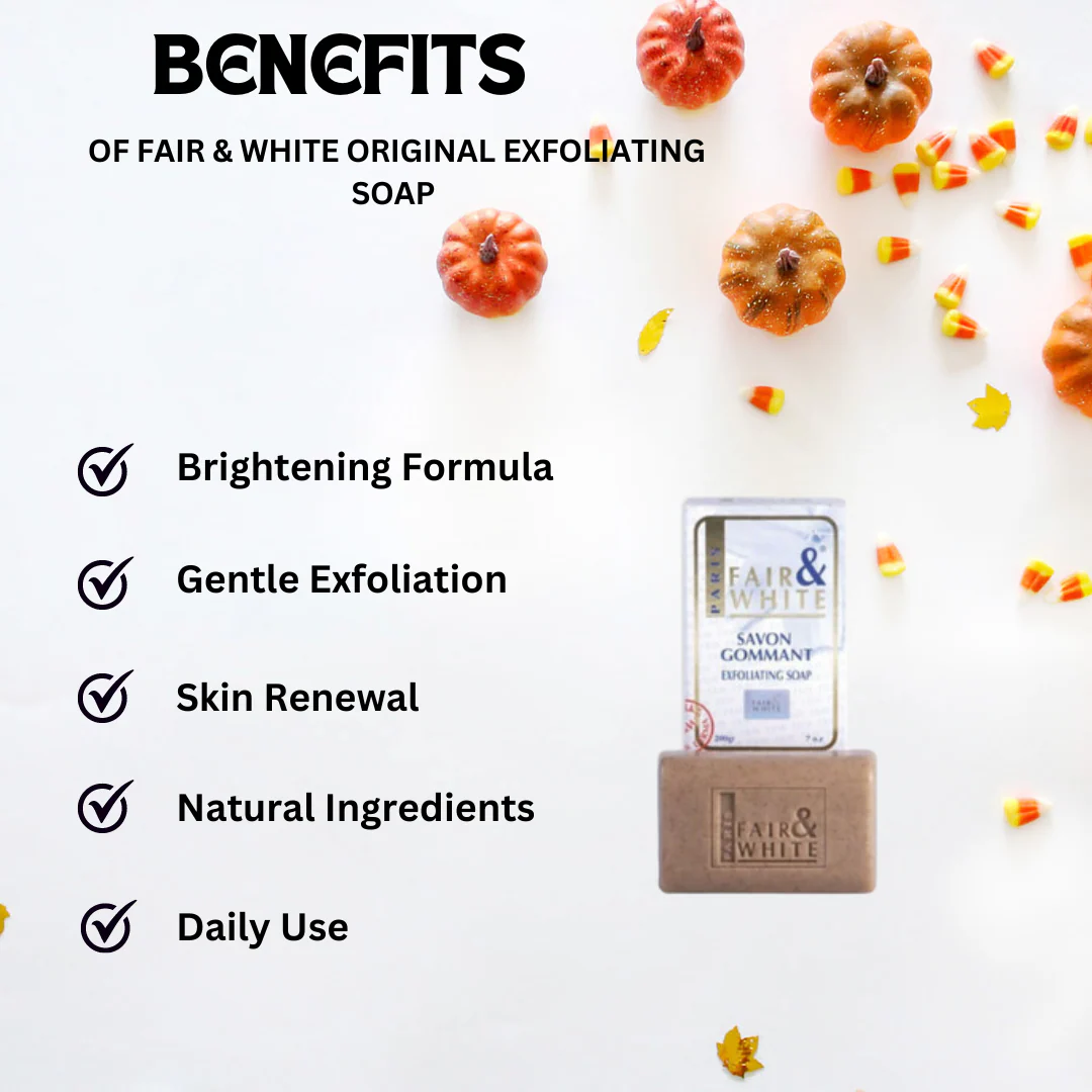 Fair & White Original Exfoliating Soap 7 oz - Image 2