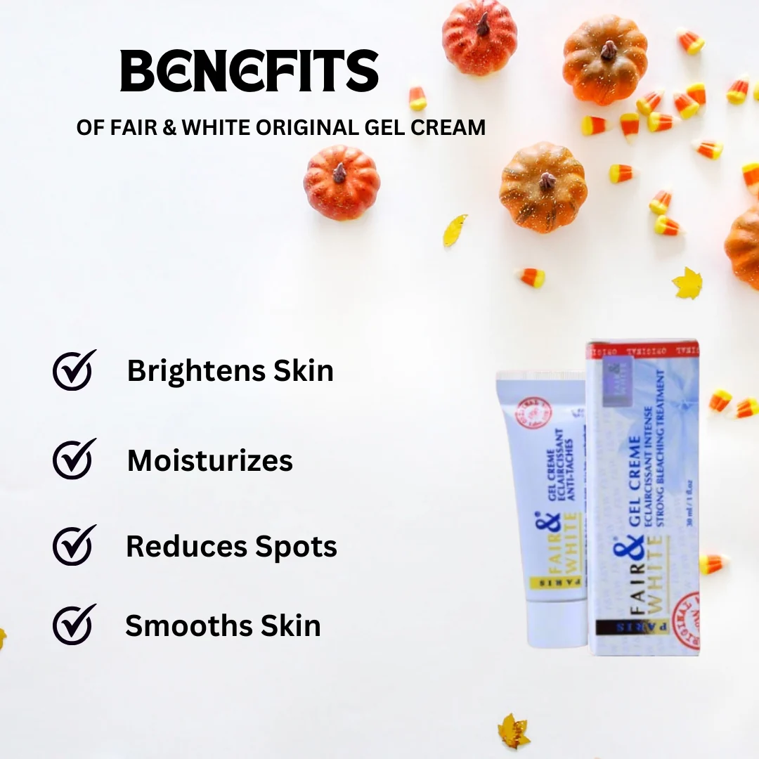 Fair & White Original Gel Cream 1 oz - Image 2