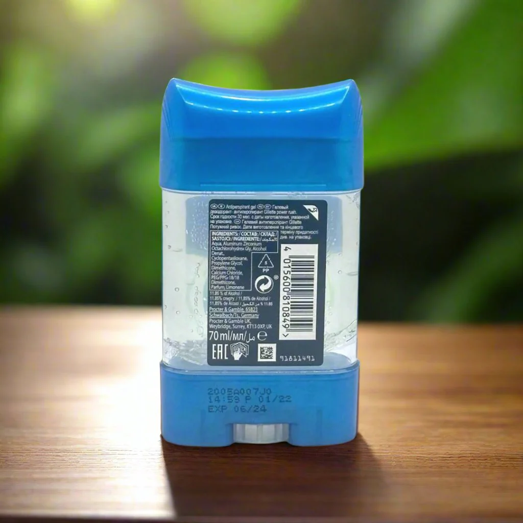 Gillette Antiperspirant Gel 48Hr Protection Power Rush - Image 2