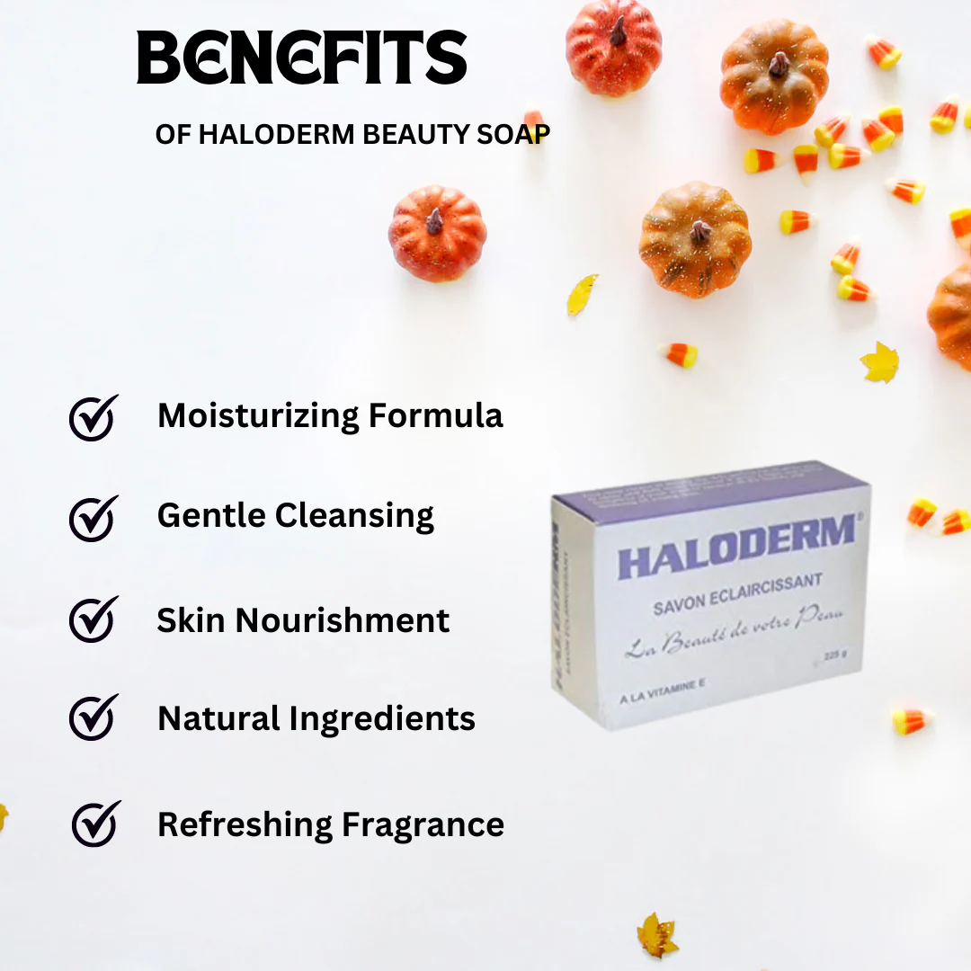 Haloderm Beauty Soap 8 oz - Image 2