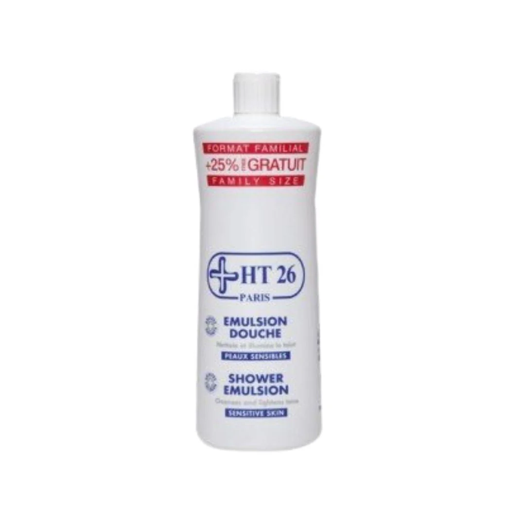 HT26 Paris Shower Emulsion for Cleanses and Lightens Skin Tone/Sensitive Skin 1000ml