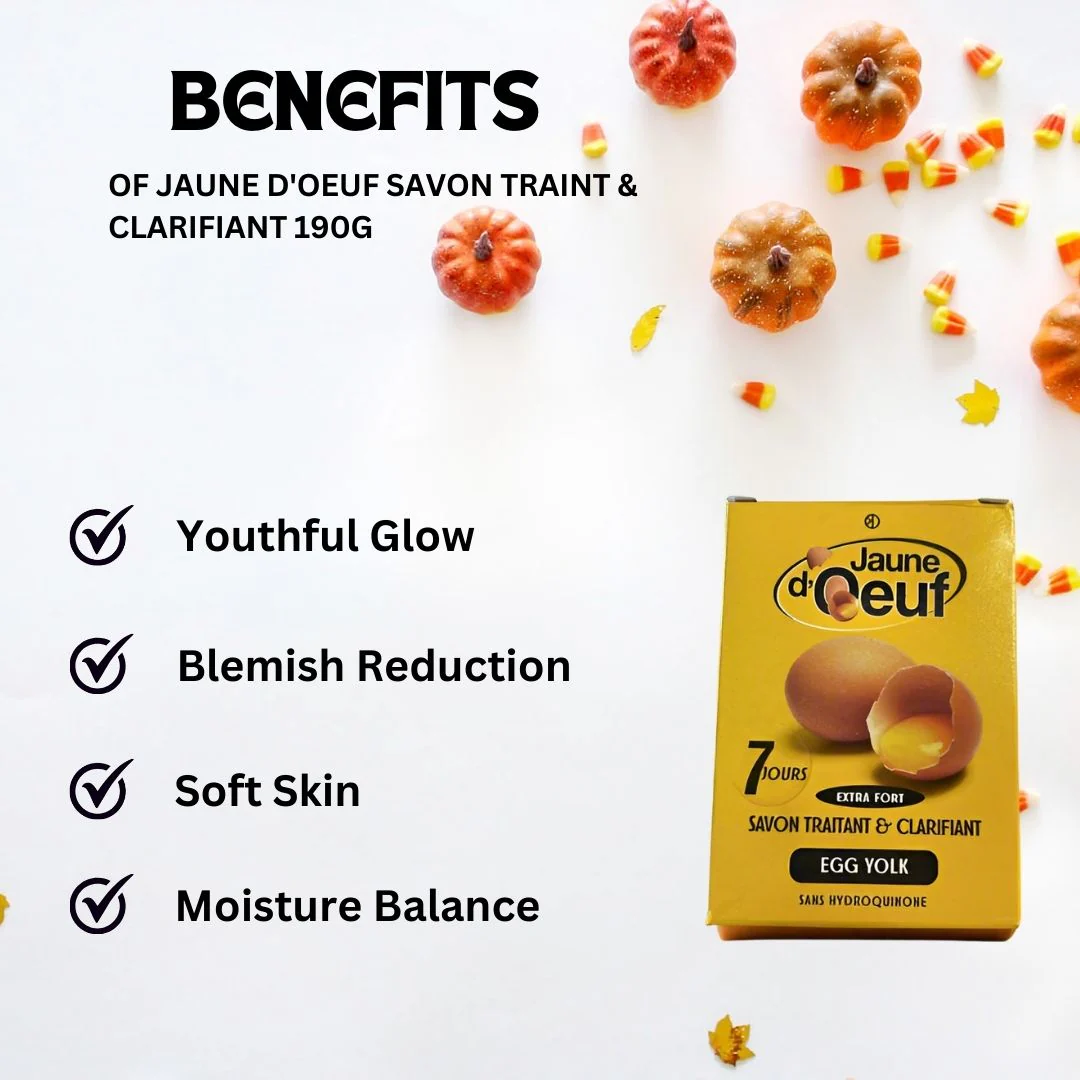 Jaune D'Oeuf Savon Traint & Clarifiant 190g - Image 2