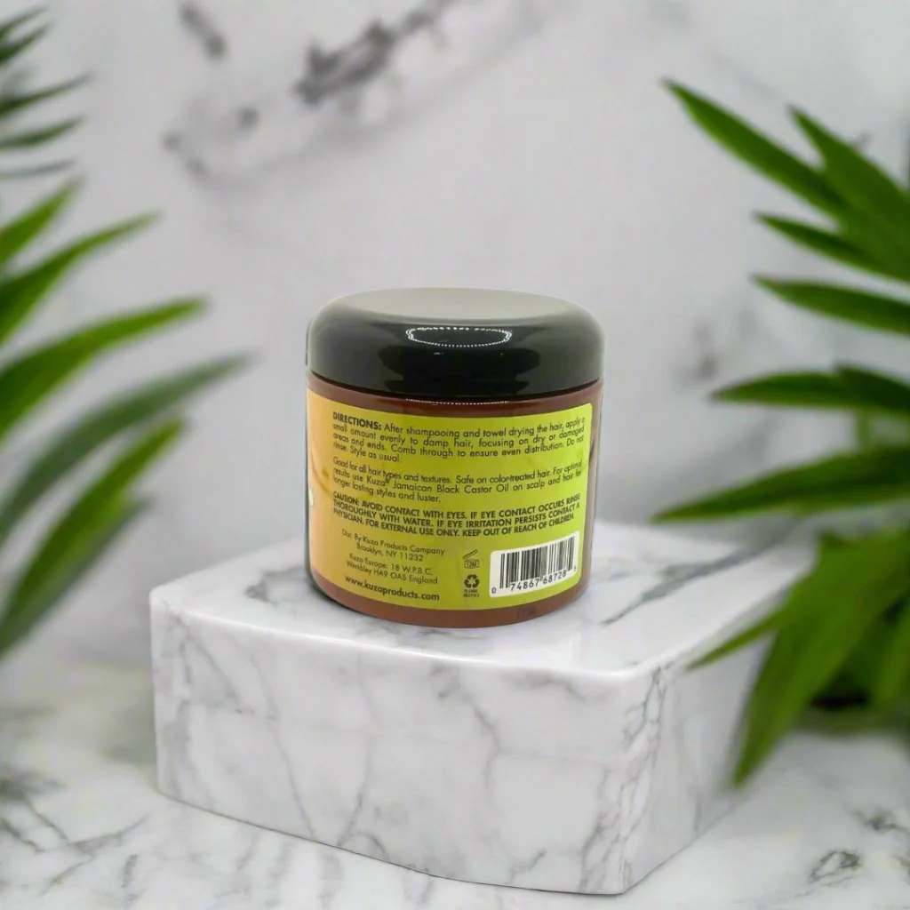 Kuza Jamaican Castor Oil Repair Cream Leave-in Conditioner 16oz - Image 3