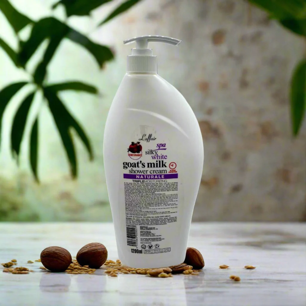 L'affair Goat Milk Shower Cream 24h 1200ml Pomegranate - Image 2