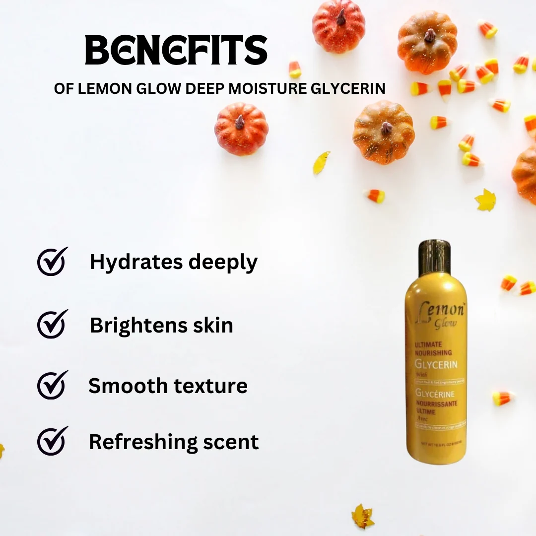 Lemon Glow Deep Moisture Glycerin 500ml - Image 3