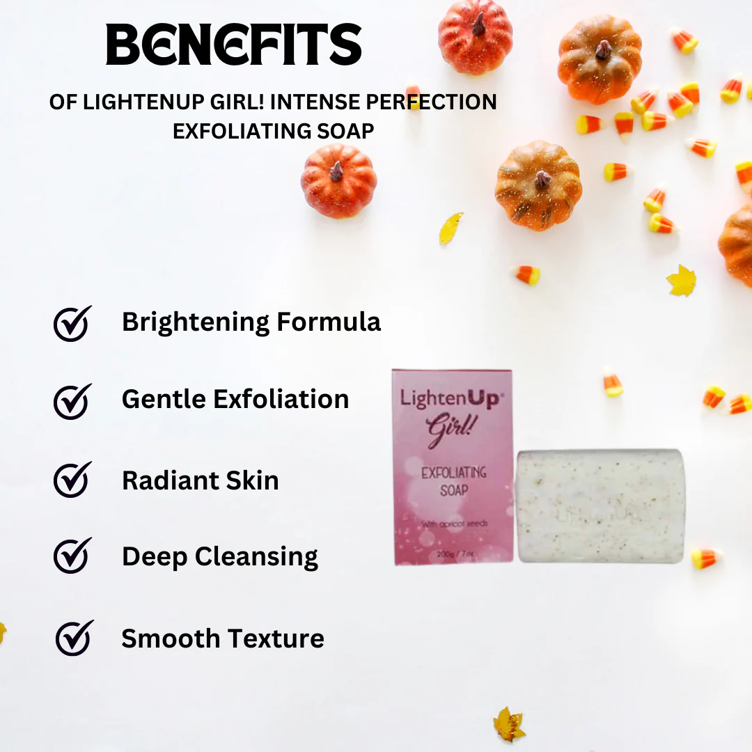 LightenUp Girl! Intense Perfection Exfoliating Soap 200g - Image 2