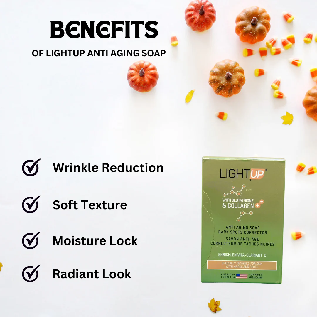 LIGHTUP Anti Aging Soap 200g - Image 4