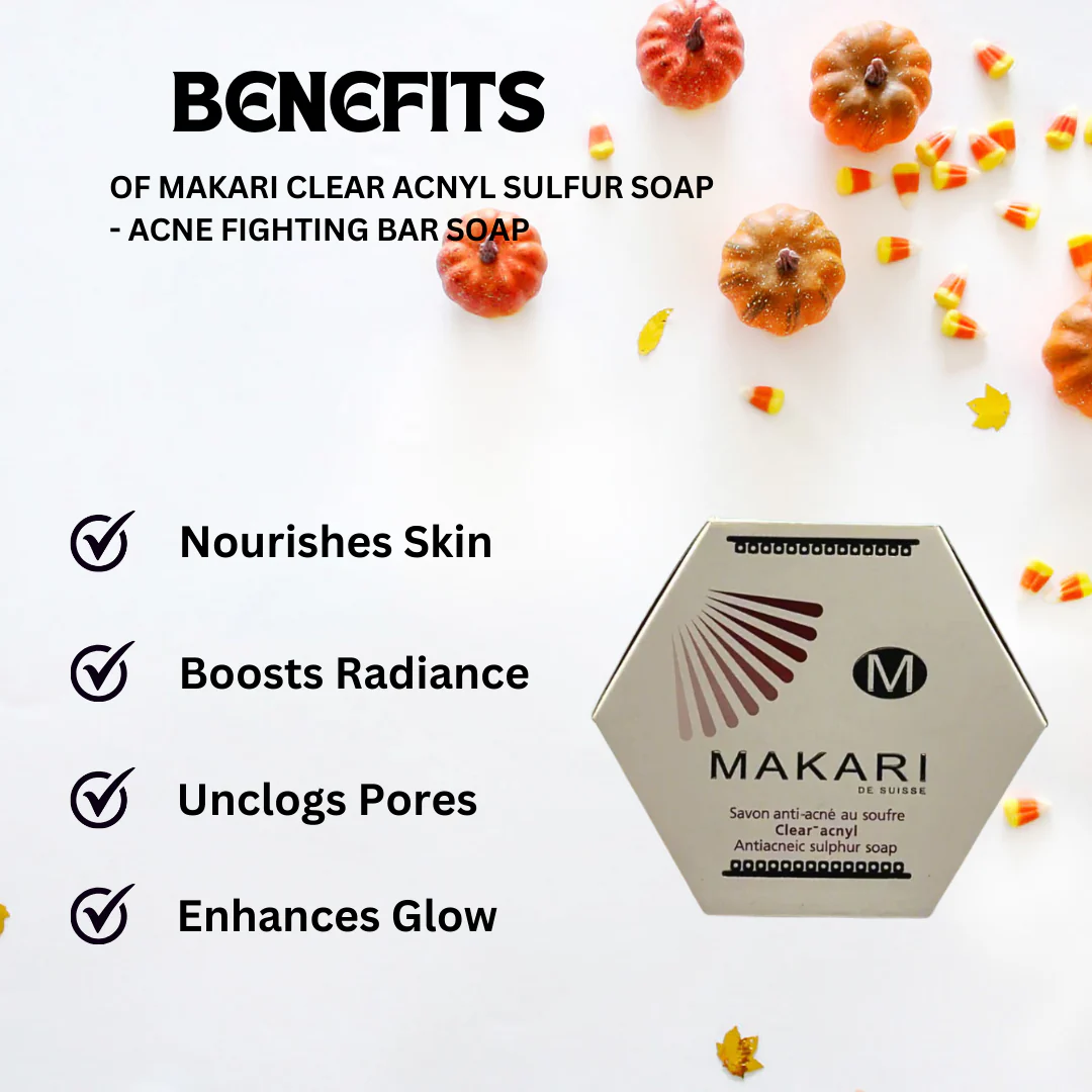 Makari Clear Acnyl Sulfur Soap 7.0oz - Image 5