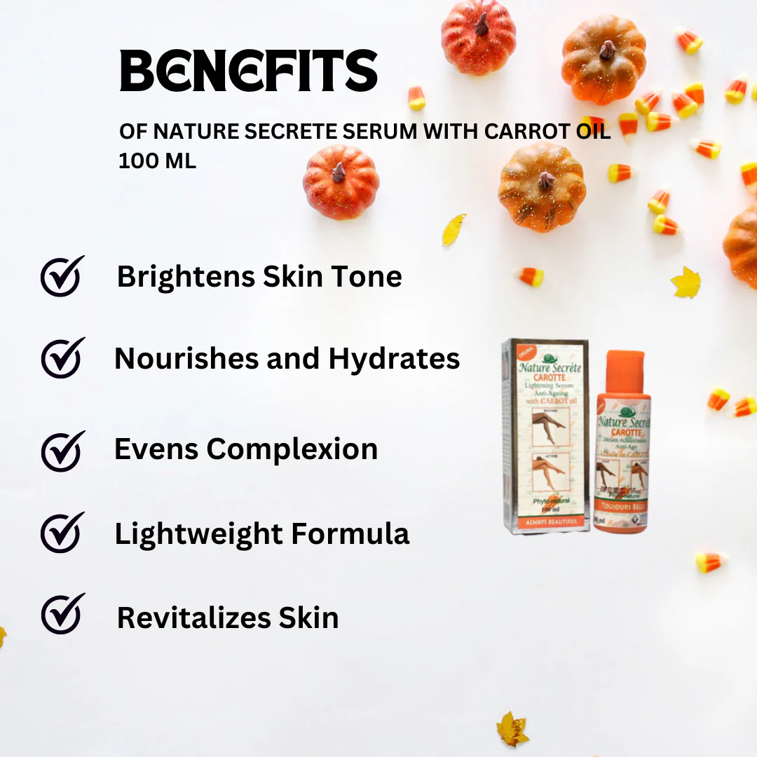Nature Secrete Serum with Carrot Oil 100 ml - Image 2