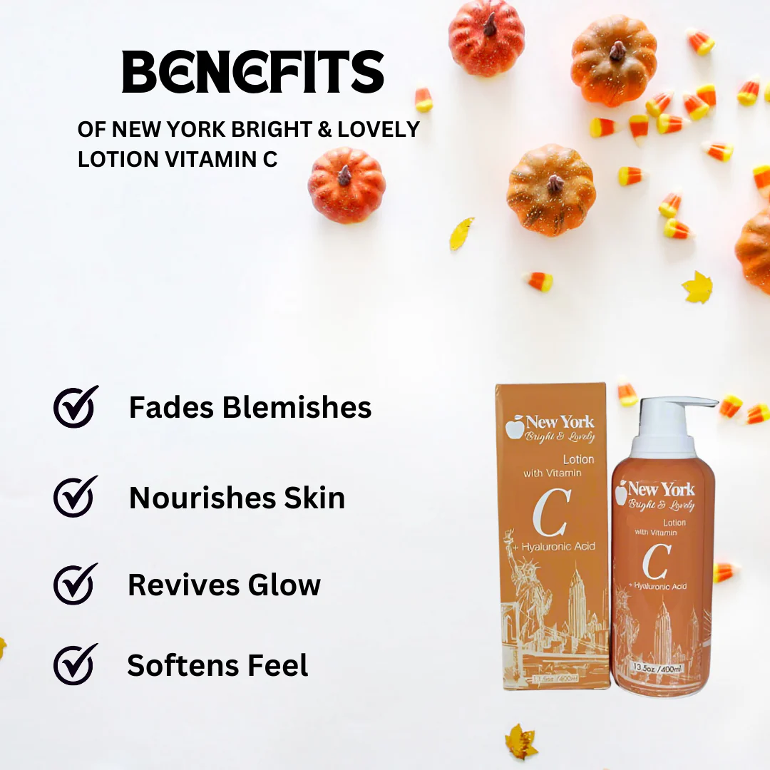 New York Bright & Lovely Lotion Vitamin C 13.5oz / 400ml - Image 3