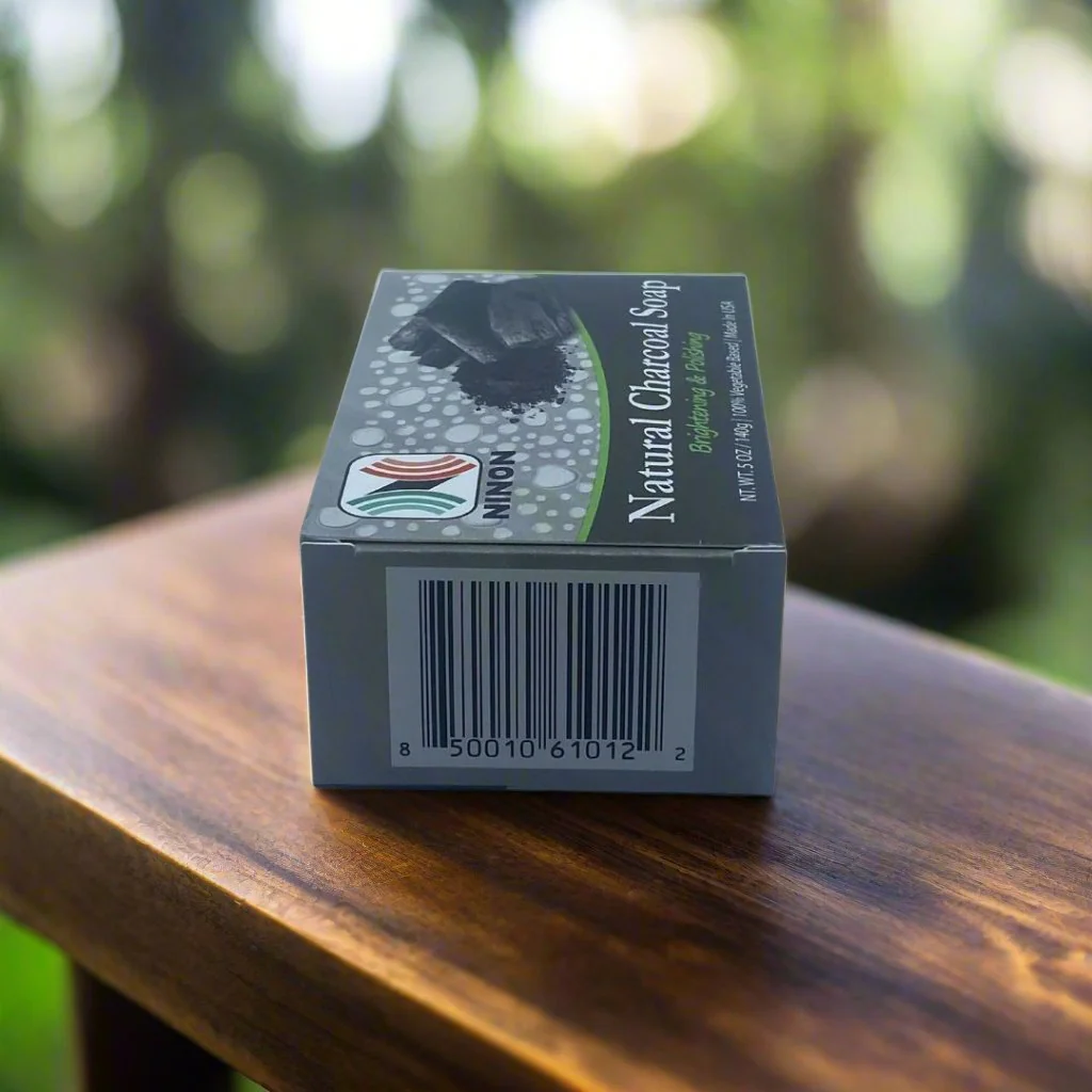 Ninon Natural Charcoal Soap Polishing 5oz - Image 3