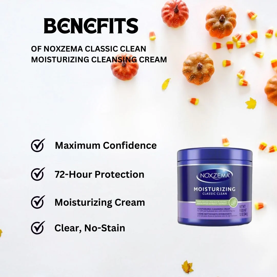 Noxzema Classic Clean Moisturizing Cleansing Cream 12oz - Image 4
