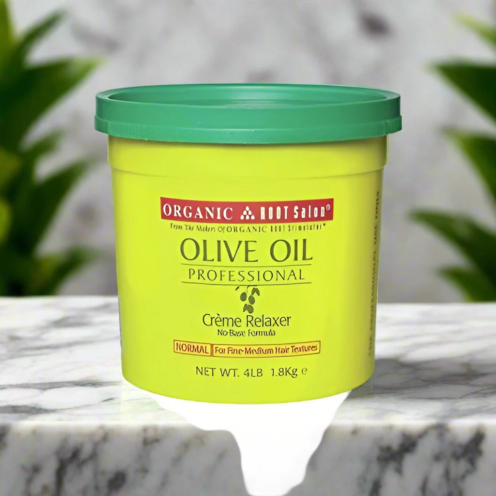 Organic Root Stimulator Olive Oil Professional Creme Relaxer Normal 4 lb - Image 2