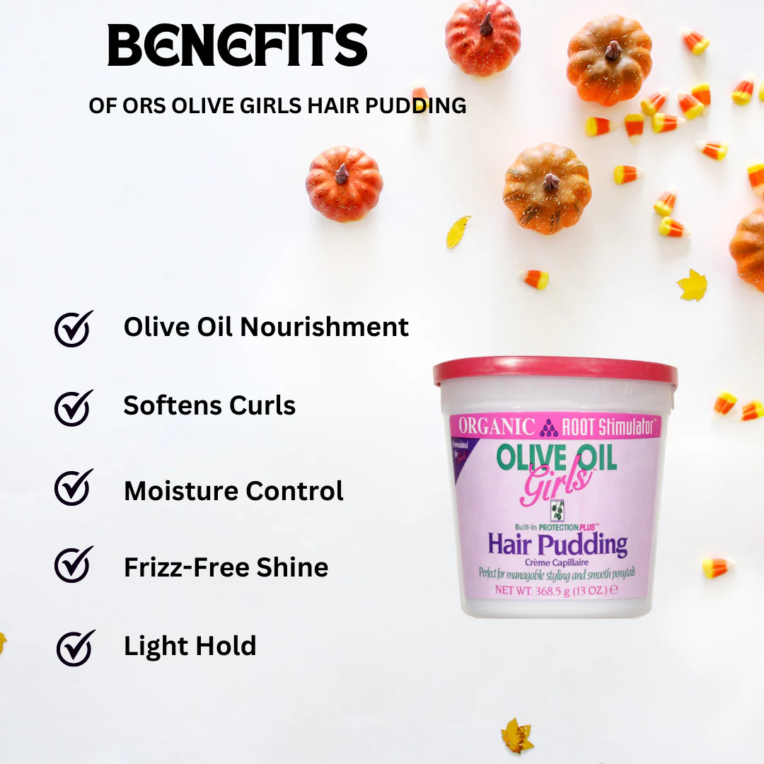 ORS Olive Oil Girls Hair Pudding 13oz - Image 2