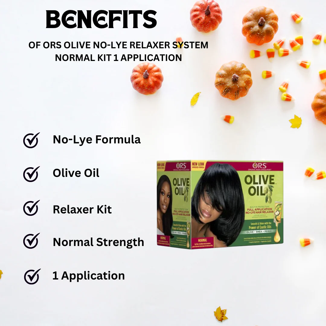ORS Olive Oil No-Lye Relaxer System Normal Kit 1 Application - Image 2