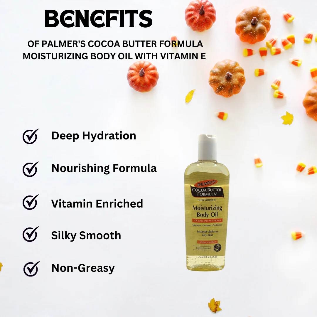 Palmer's Cocoa Butter Body Oil with Vitamin E - 8.5floz - Image 3