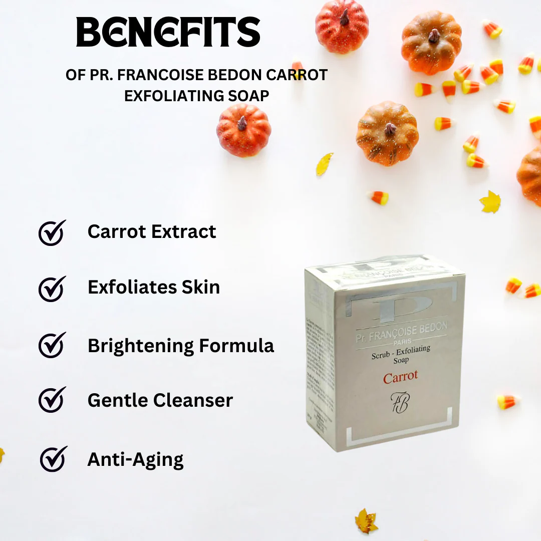 Pr. Francoise Bedon Carrot Exfoliating Soap 7 oz - Image 3