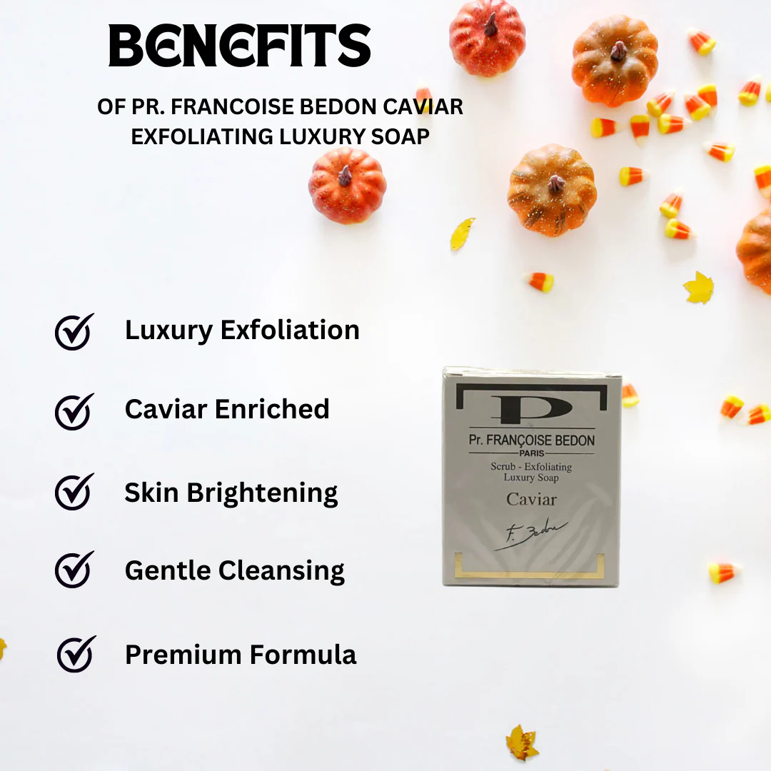 Pr. Francoise Bedon Caviar Exfoliating Luxury Soap 7 oz - Image 3