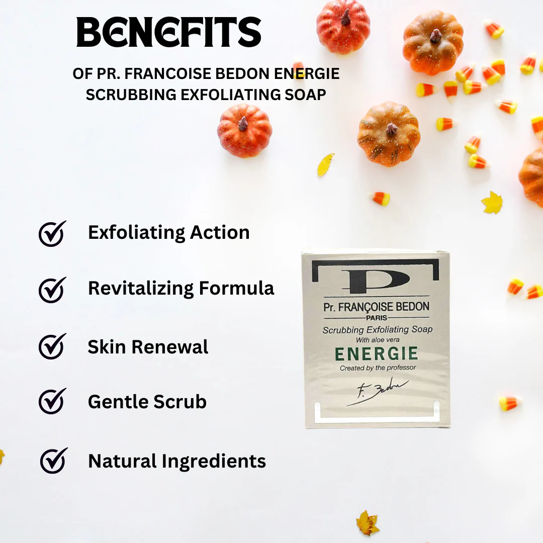 Pr. Francoise Bedon Energie Scrubbing Exfoliating Soap 7 oz - Image 3