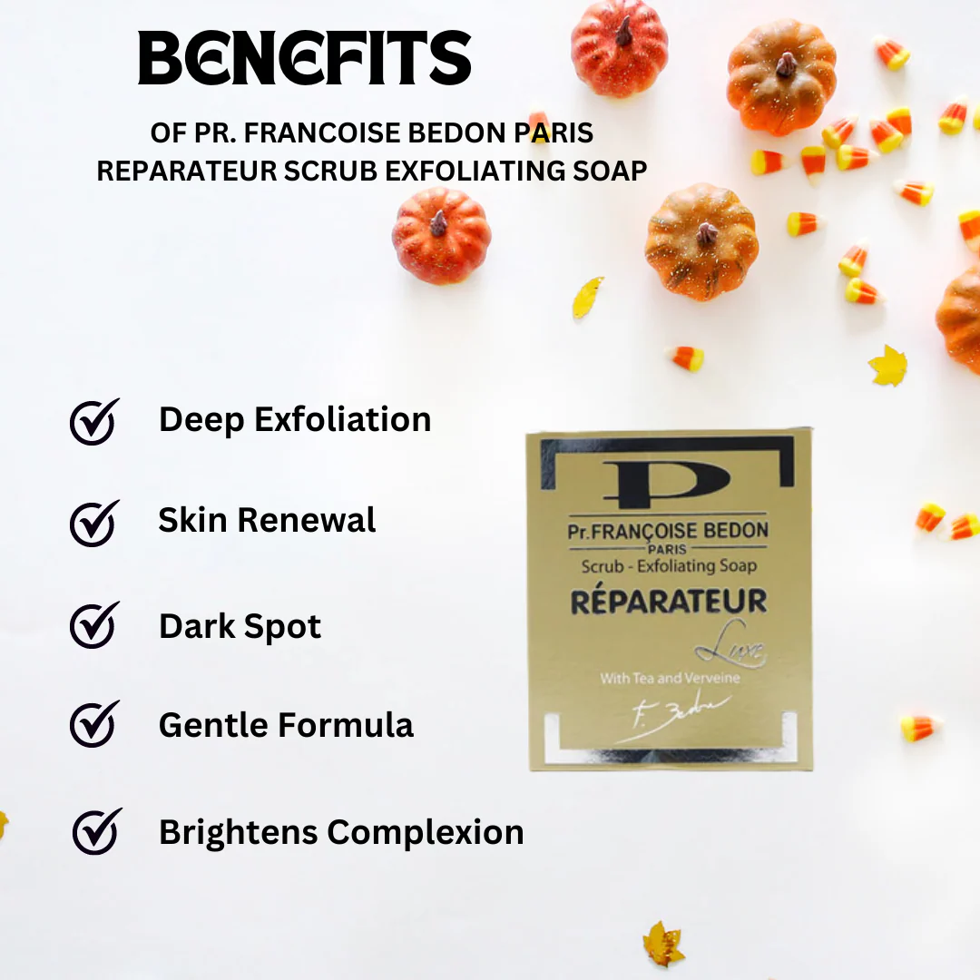 Pr. Francoise Bedon Paris Reparateur Scrub Exfoliating Soap 7oz - Image 2